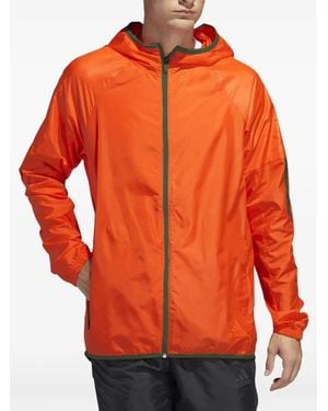 adidas Zip-up Windbreaker Jacket - オレンジ
