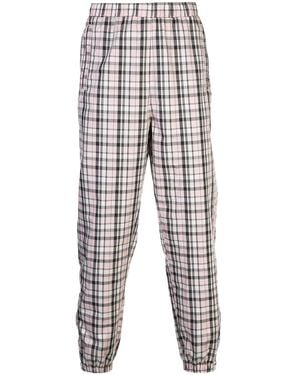 Opening Ceremony Plaid Track Pants - Weiß