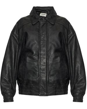 Zadig & Voltaire Loriand Leather Jacket - Black
