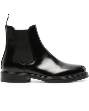 Henderson Becky Leather Boots - Black