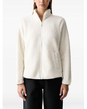 Skechers Skech-Sherpa Zip-Up Jacket - White