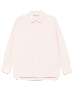 Maison Kitsuné ベイビーフォックスパッチ シャツ - ピンク