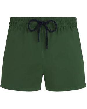 Vilebrequin Elasticated-Waist Swim Trunks - Green