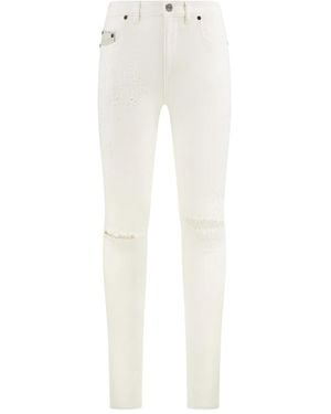 RH45 Rhodium Jeans mit geradem Bein - Weiß