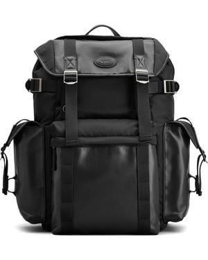 Tod's Rucksack Aus Leder - Schwarz