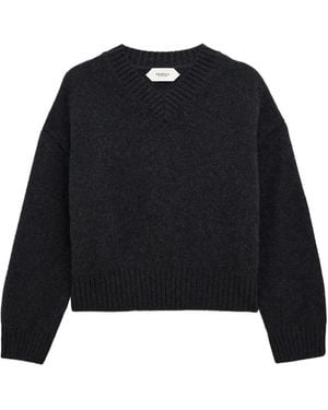 Pringle of Scotland V-Neck Cashmere Jumper - Blue