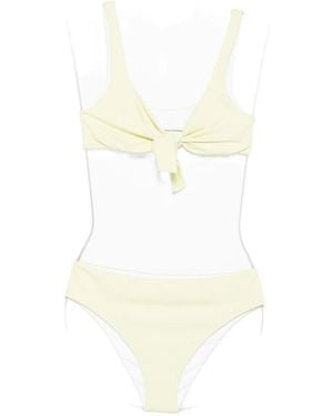 Fisico Knotted Bikini - White