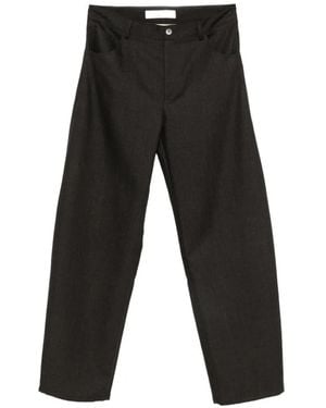 Séfr Nasedo Straight-Leg Trousers - Black