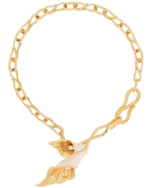 Chloé Emaille Halsketting - Metallic