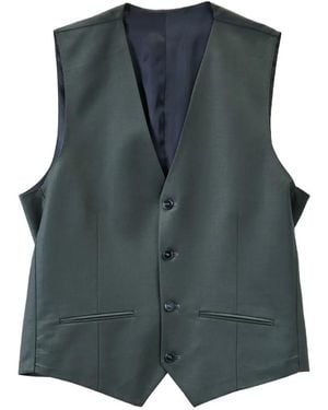 KARL LAGERFELD Chaleco Spectre Con Cuello En V - Azul