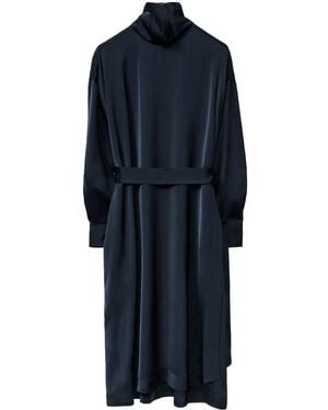 Fabiana Filippi Satin Dress - Blue
