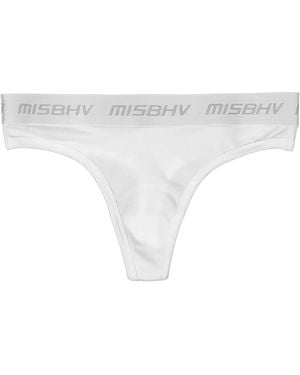 MISBHV ロゴウエスト ソング - ホワイト