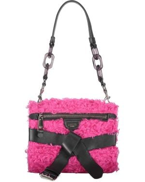 Moschino Chain-detail shoulder bag - Rosa