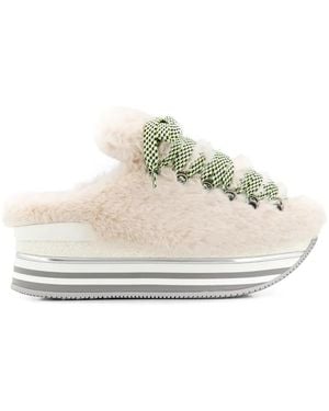 Hogan Mules Maxi H222 - Bianco