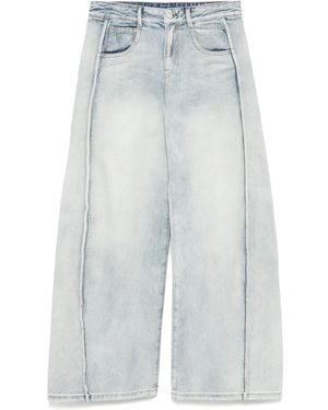 JNBY Extra Long Zip-Up Jeans - Blue