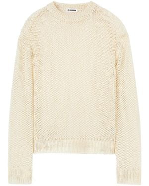 Jil Sander クルーネック プルオーバー - ナチュラル