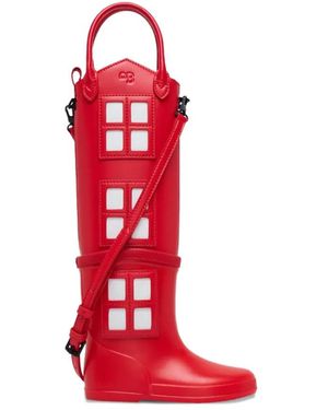 PabePabe Rainboot Shoulder Bag - Red