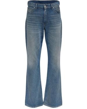 MM6 by Maison Martin Margiela Jeans Con Design A Cinque Tasche - Blu