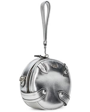 Moschino Metallic-Effect Shoulder Bag