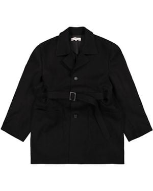 Walter Van Beirendonck Tunnel Coat - Black