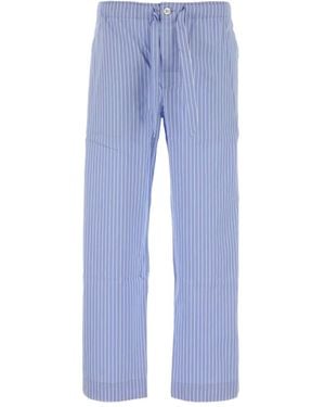 Tekla Organic cotton trousers - Blau