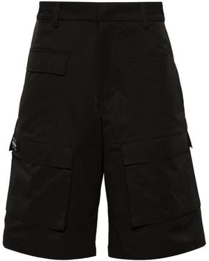 HELIOT EMIL Cellulae Cargo-Shorts - Schwarz