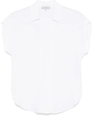 Antonelli Crepe Shirt - White