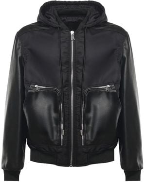 Giuliano Galiano Zip Drawstring Jacket - Black
