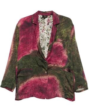 Yavi Blazer Mit Muster - Rot