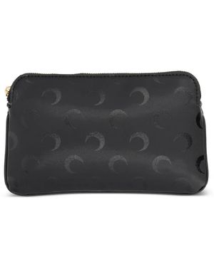 Marine Serre ファスナー財布 - ブラック