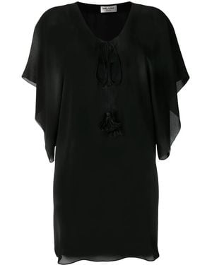 Saint Laurent Strandtuniek - Zwart
