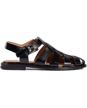 Church's Fisherman Buckle Sandals - Black