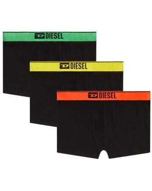 DIESEL Lot De 3 Boxers Damien-Gft - Noir