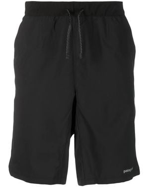 Patagonia Drawstring-Waist Recycled-Polyester Shorts - Black