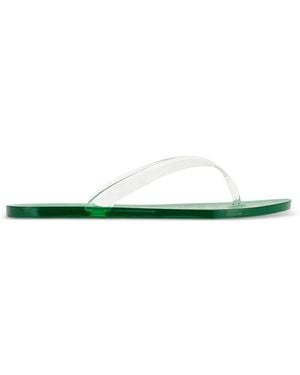 Ancient Greek Sandals Tongs Jelly - White
