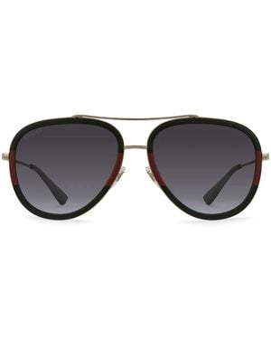 Gucci パイロット サングラス - ブラック