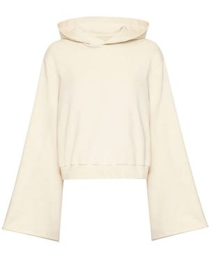 MM6 by Maison Martin Margiela ドロップショルダー パーカー - ナチュラル