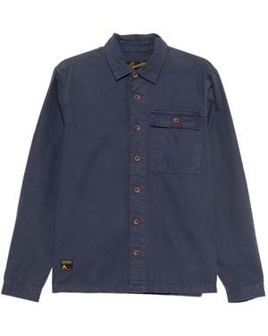 Superdry Buttoned Chest-Pocket Shirt - Blue