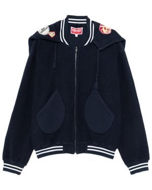 KENZO Appliqué Jacket - Blue