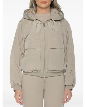 ARMANI EXCHANGE Hooded Flap-Pocket Jacket - Natural