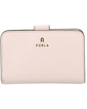 Furla Portafoglio Con Bottone Automatico - Rosa