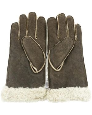 Polo Ralph Lauren Shearling-Trim Gloves - Green