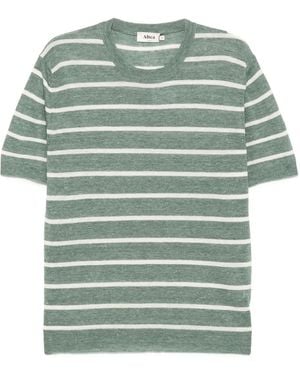 Altea リネン Tシャツ - グリーン