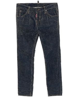 DSquared² Vaqueros Con Etiqueta Del Logo - Azul