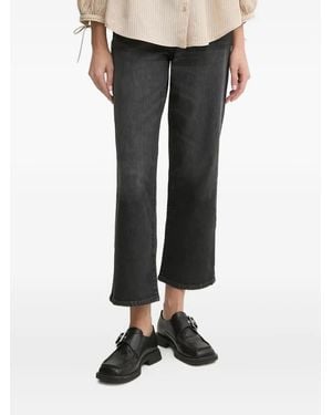 Sessun Vaqueros de mezcla de algodón - Negro