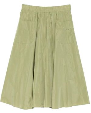 Susanne Bommer Pocket Skirt - Green