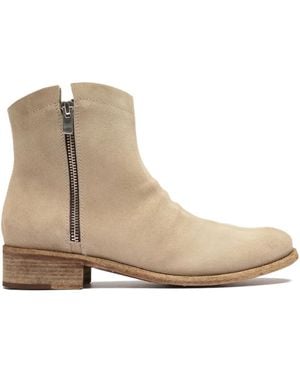 Officine Creative Botines Oliver Sigaro con cremallera - Neutro