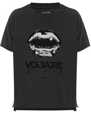 Zadig & Voltaire T-Shirt 'Tommer' - Nero