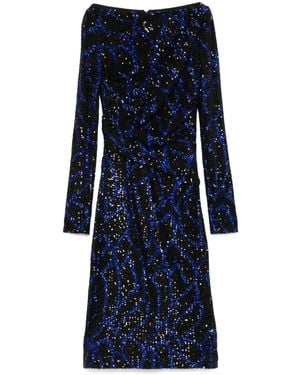 Talbot Runhof Vestido corto Tolga15 - Azul