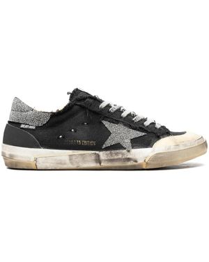 Golden Goose Super-Star Penstar Trainers - Black